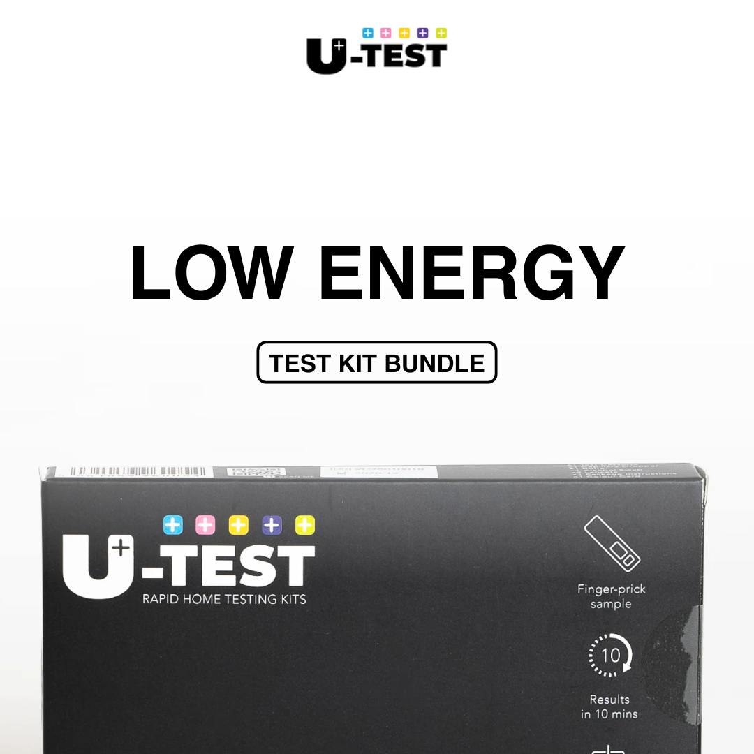 Lab Energy Test Low Energy | Check Energy Levels At-Home - Test Kit Bundle – U-Test UK