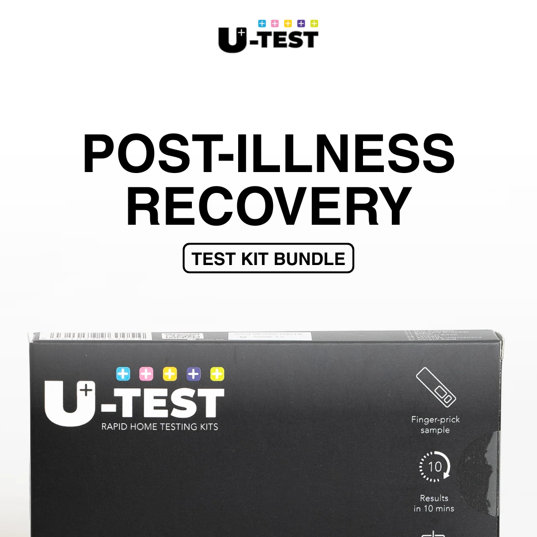 Post-Illness Recovery Test Bundle | Rebuild & Restore At-Home - Test Kit Bundle