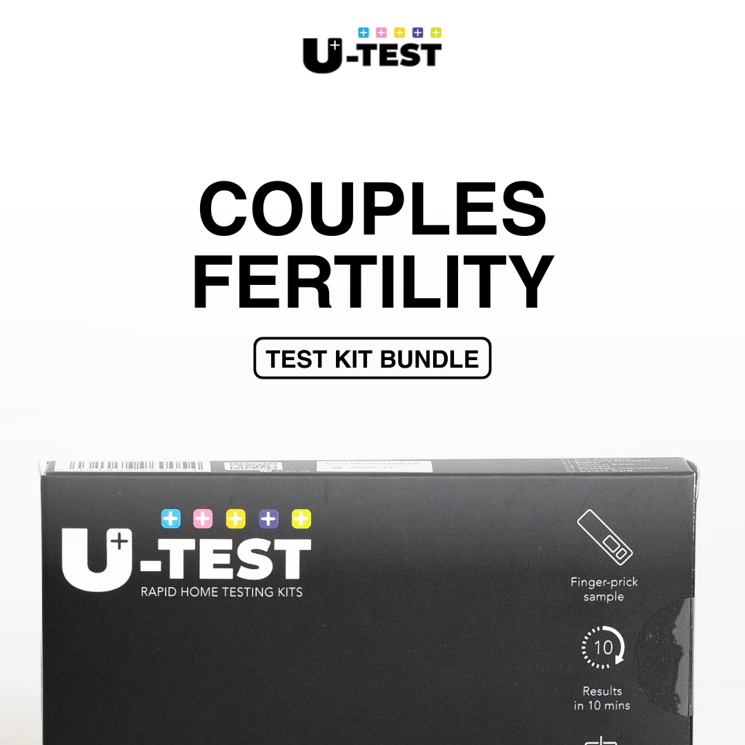 Couples Fertility | Check Male & Female Fertility At-Home - Test Kit Bundle