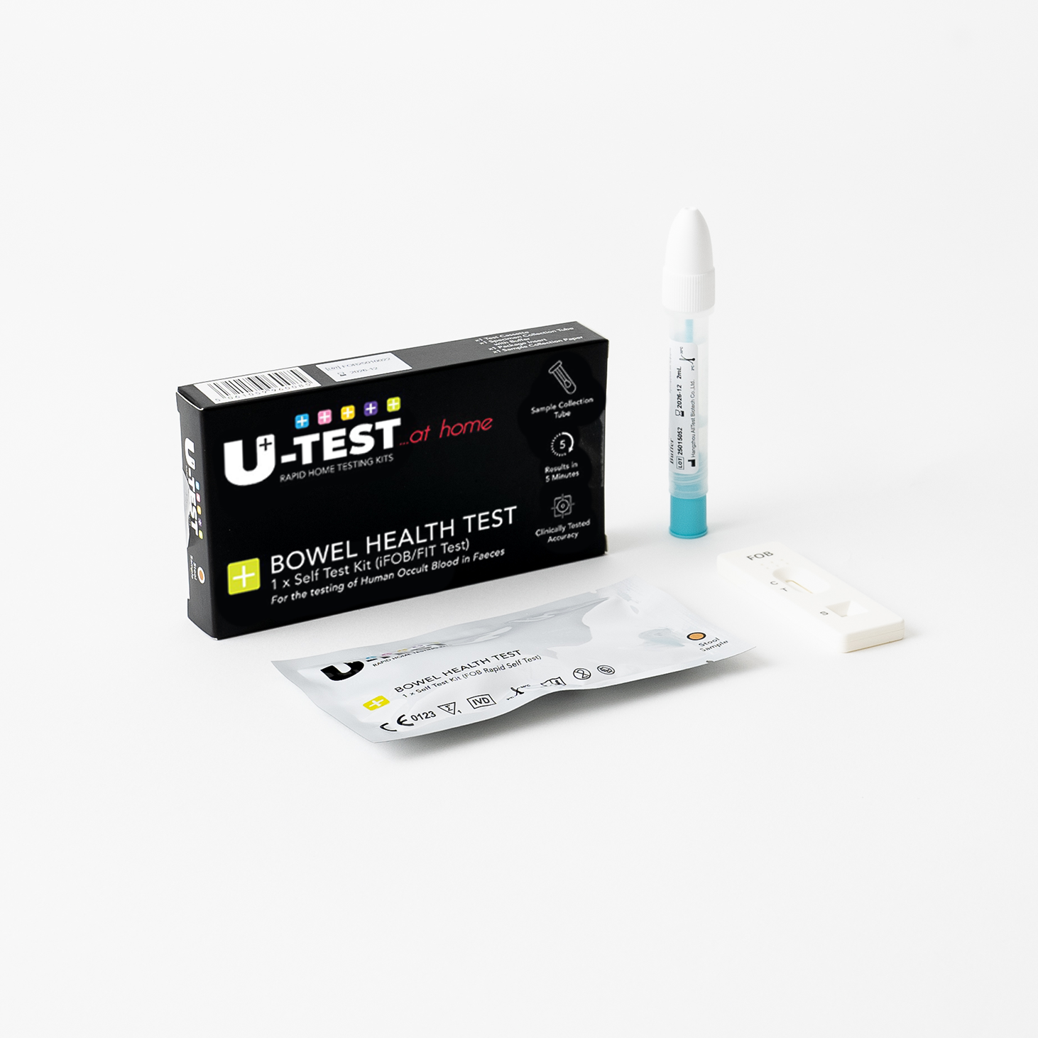 Bowel Health Test Kit | At-Home Bowel FOB FIT Screening