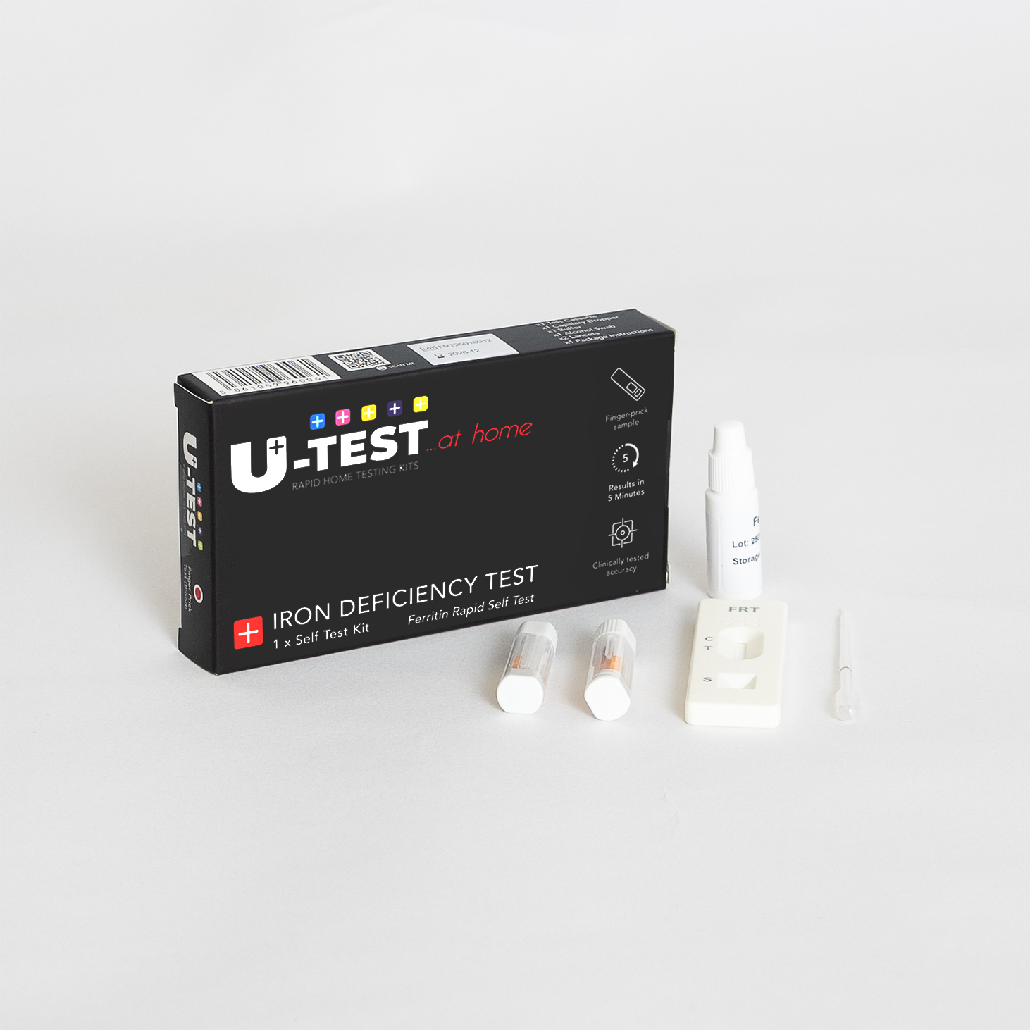 Iron Deficiency Test Kit | At-Home Iron Level Test