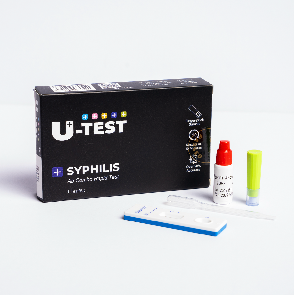 Syphilis Testing Kit Syphilis Rapid STI Test Kit – U-Test UK
