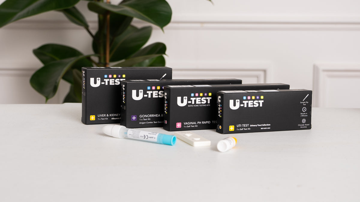 Home Text Kit STI Combo Test Kit | At-Home STI Screening | Clinically Approved – U ...