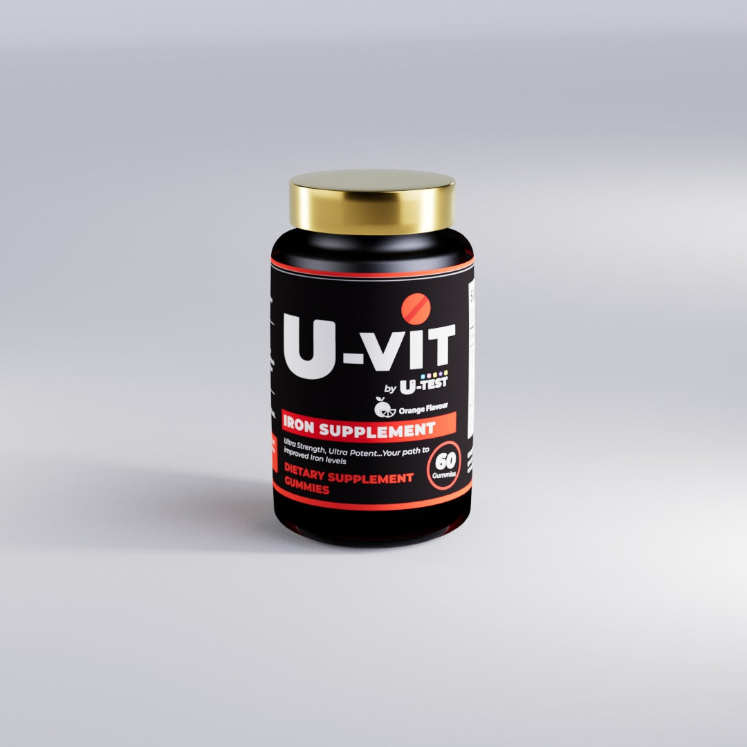 U-VIT by U-Test Iron Gummies Supplement