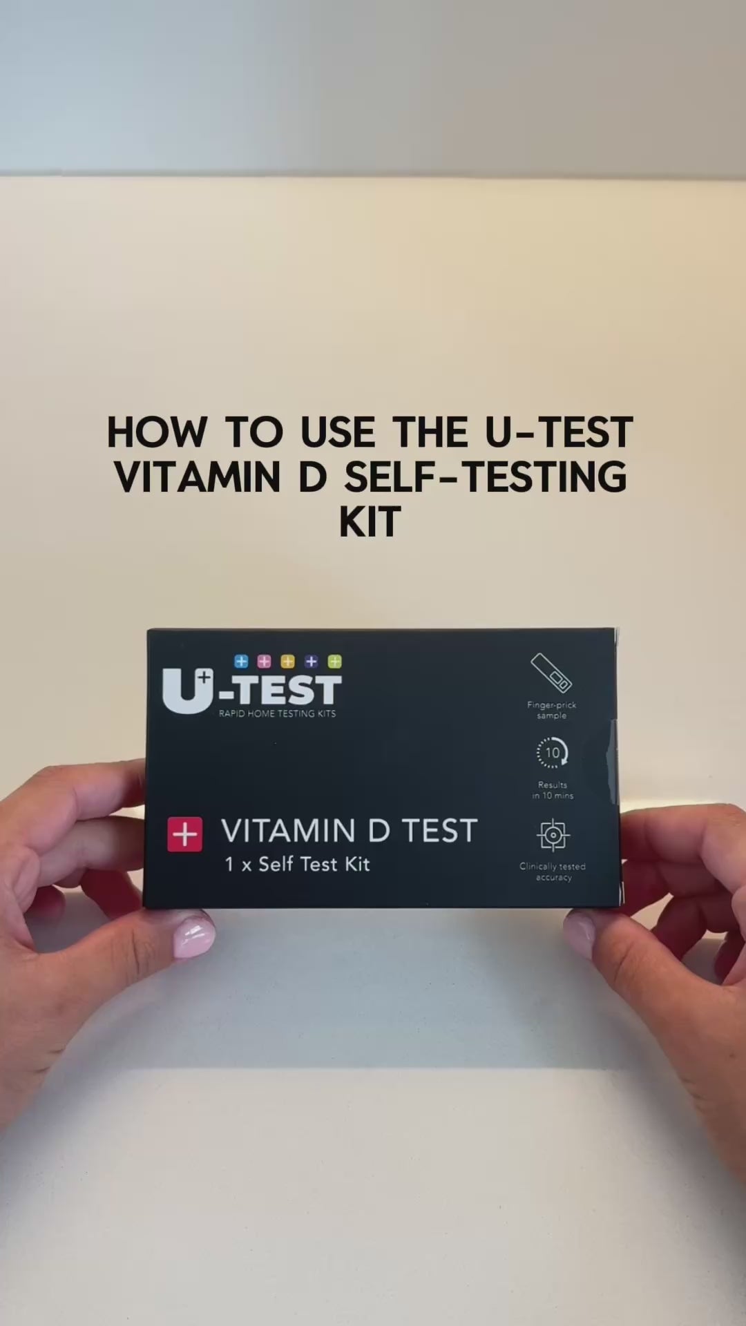 Load video: Vitamin D Deficiency Test Kit | At-Home Test